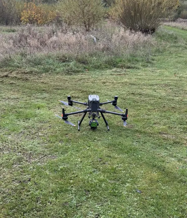 drone surveying with LiDAR