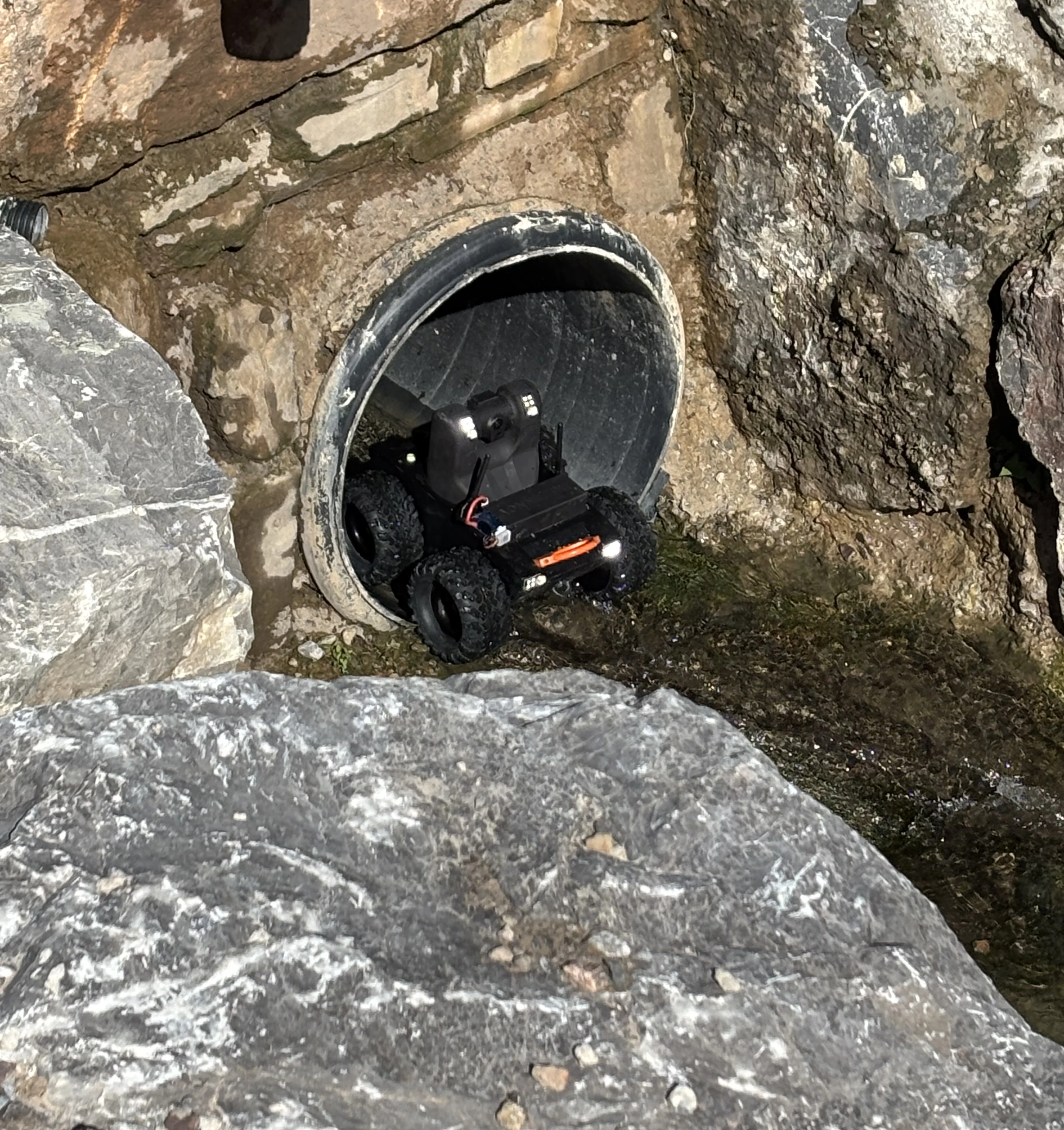 No manned entry required for small culvert pipe inspection