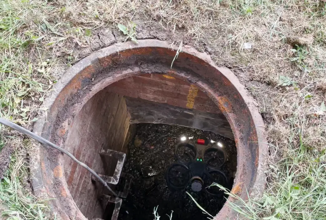 Culvert inspection and survey carried out using a confined space drone